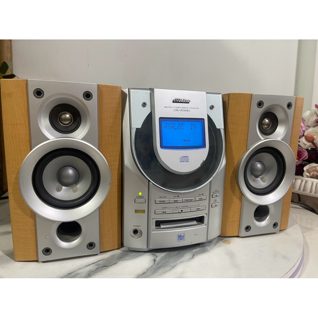 dàn âm thanh mini nội địa Nhật Victor(quý khách mua hàng được tặng cục chuyển nguồn 100v và dây kết 
