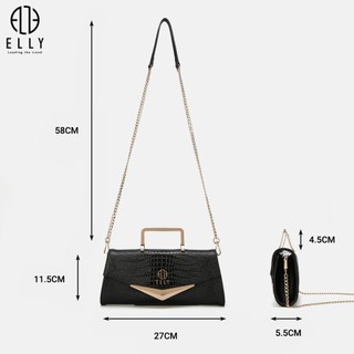 Túi clutch nữ cao cấp da thật ELLY – EC38