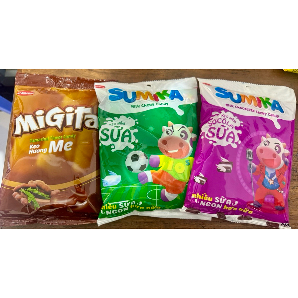 Kẹo BIBICA gói 140g