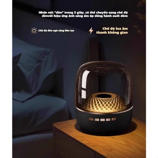 LOA BLUETOOTH GLASS 5 MINI | Âm Thanh 360° | 15W | IPX6 Kháng Nước | Pin 12 Giờ | Dành Cho Gia Đình, Du Lịch