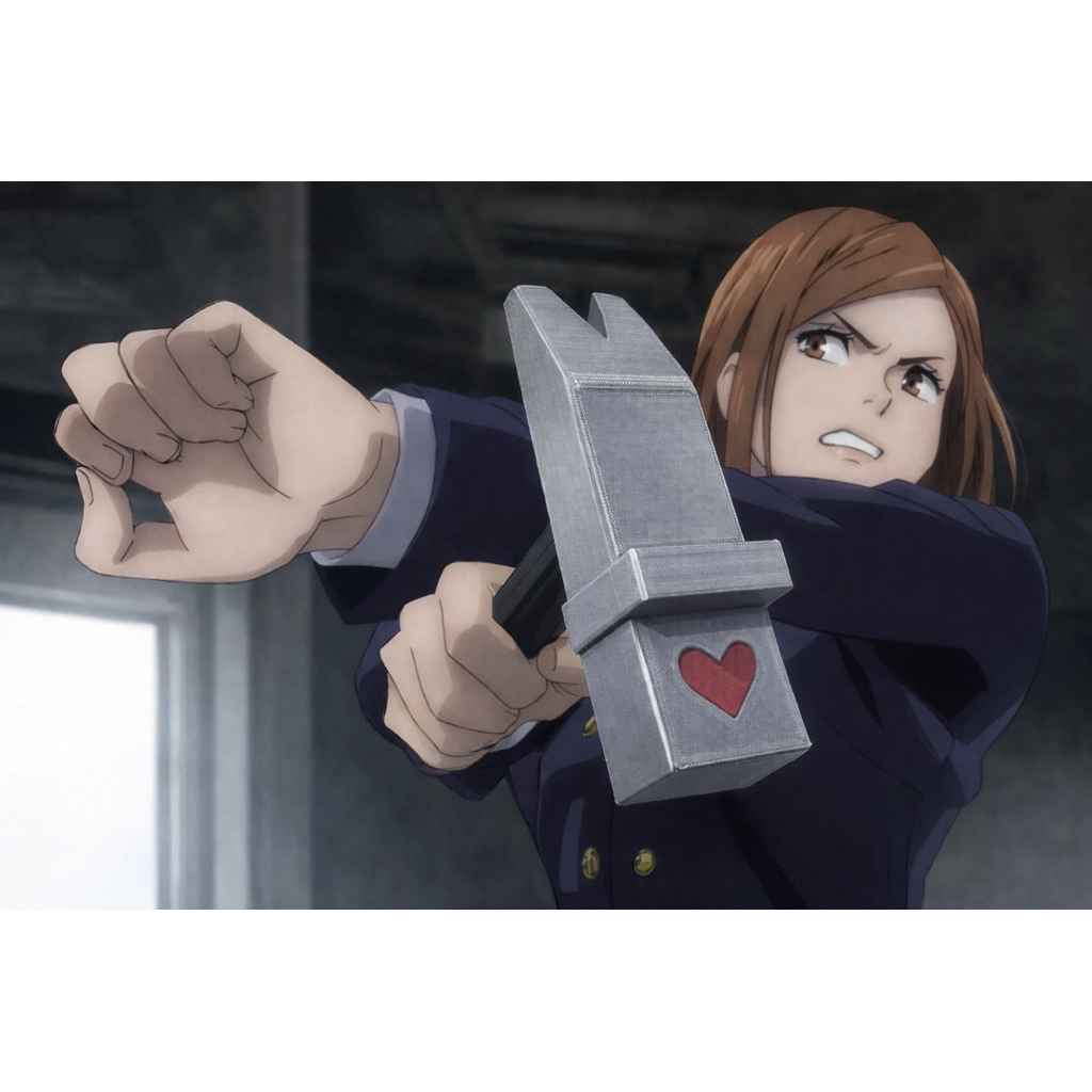 Búa Chú Thuật Nobara Kugisaki Jujutsu Kaisen – Đạo Cụ Cosplay Nhựa In 3D