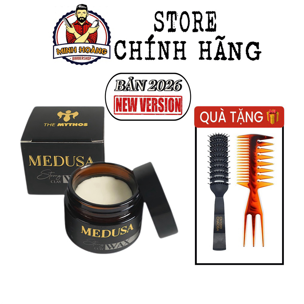 [CHÍNH HÃNG] Sáp vuốt tóc Medusa hương nước hoa giữ nếp tốt