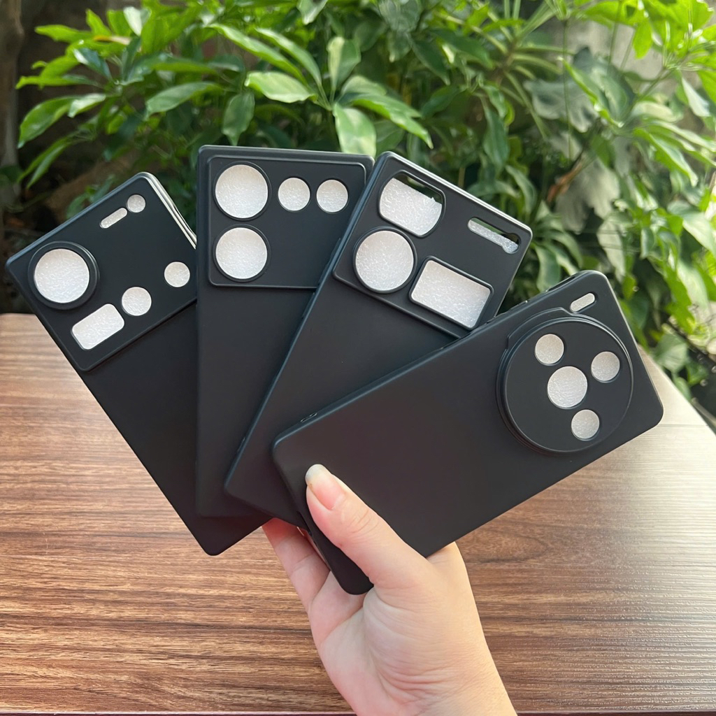Ốp lưng  ZTE Nubia Z50 Ultra/ Z60 Ultra/ Z60S Pro 5G/ Z70 Ultra/ Z70S Ultra Silicon dẻo đen và chống