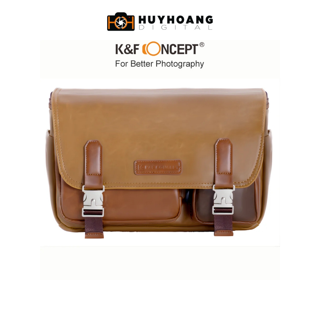 Túi đựng máy ảnh K&F CONCEPT Urban Wander 11| KF13.142 - Gobi Brown