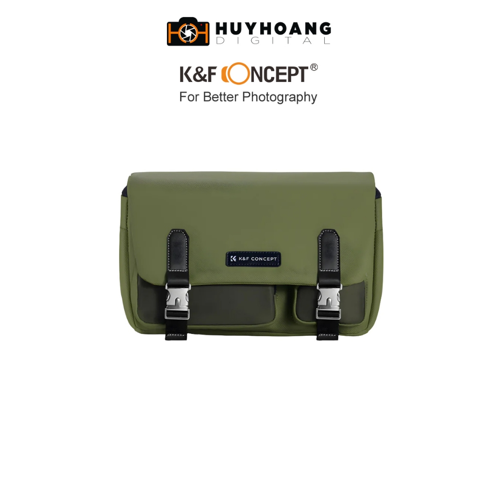 Túi đựng máy ảnh K&F CONCEPT Urban Wander 11| KF13.142 - Green