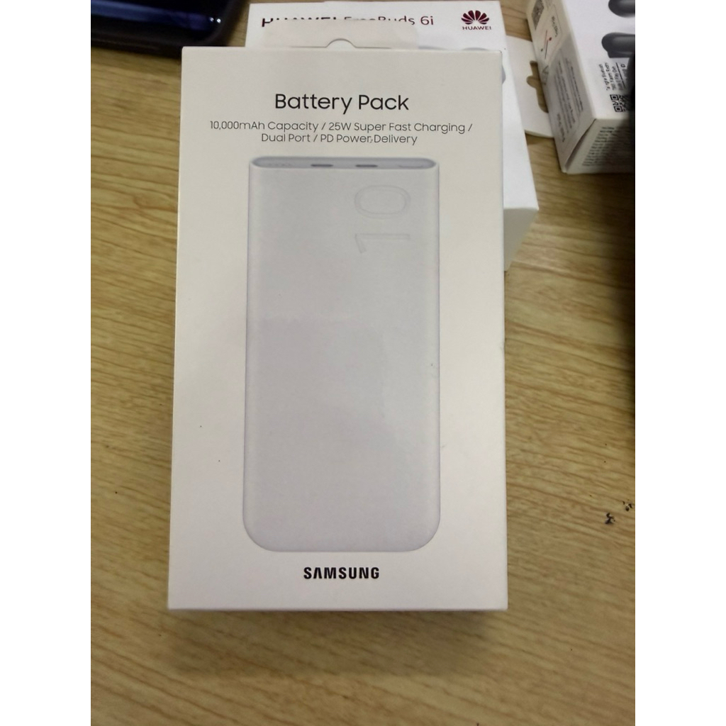 Sạc Dự Phòng Samsung 25W 10.000 mAh cổng type C EB-P3400 Chính Hãng - New nguyên tem