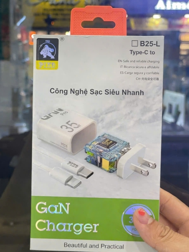CỦ SẠC NHANH GaN 35W
