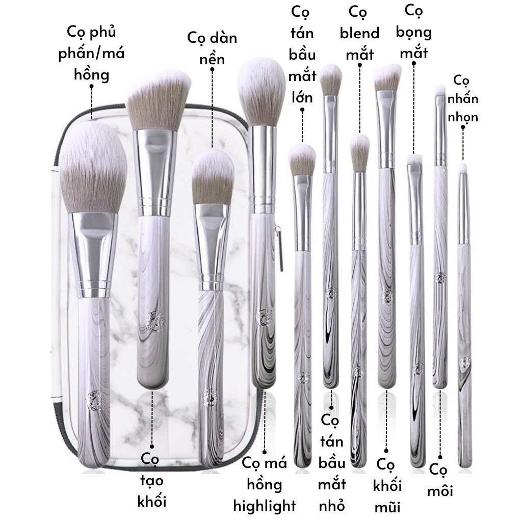 Bộ cọ trang điểm MSQ 11 cây Zhiyu