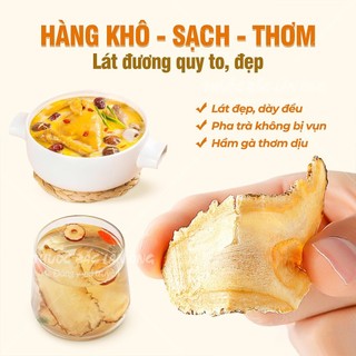Đương quy thái lát 200g, quy phiến mỏng, khô, thơm, sạch. - Lãn Ông