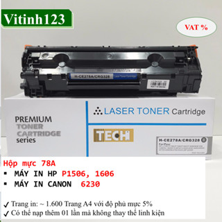 Hộp mực in 78A (CE278A CRG328) (HP P1560 , HP 1606, Canon 6230)