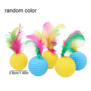 🎾Combo Banh Đồ Chơi Mèo Nhiều Mẫu – Banh Lông, Banh Lục Lạc, Banh Lông Vũ Cho Mèo 🐱