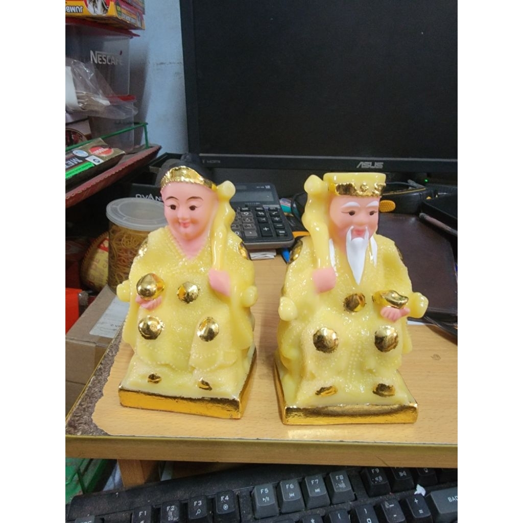 thổ địa ông bà TA vàng ( bột đá )
