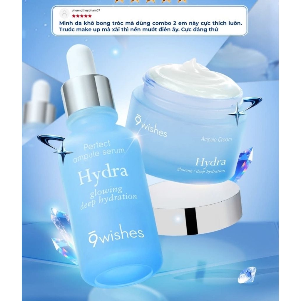 Kem dưỡng 9wishes Hydra Chính Hãng Hàn Quốc