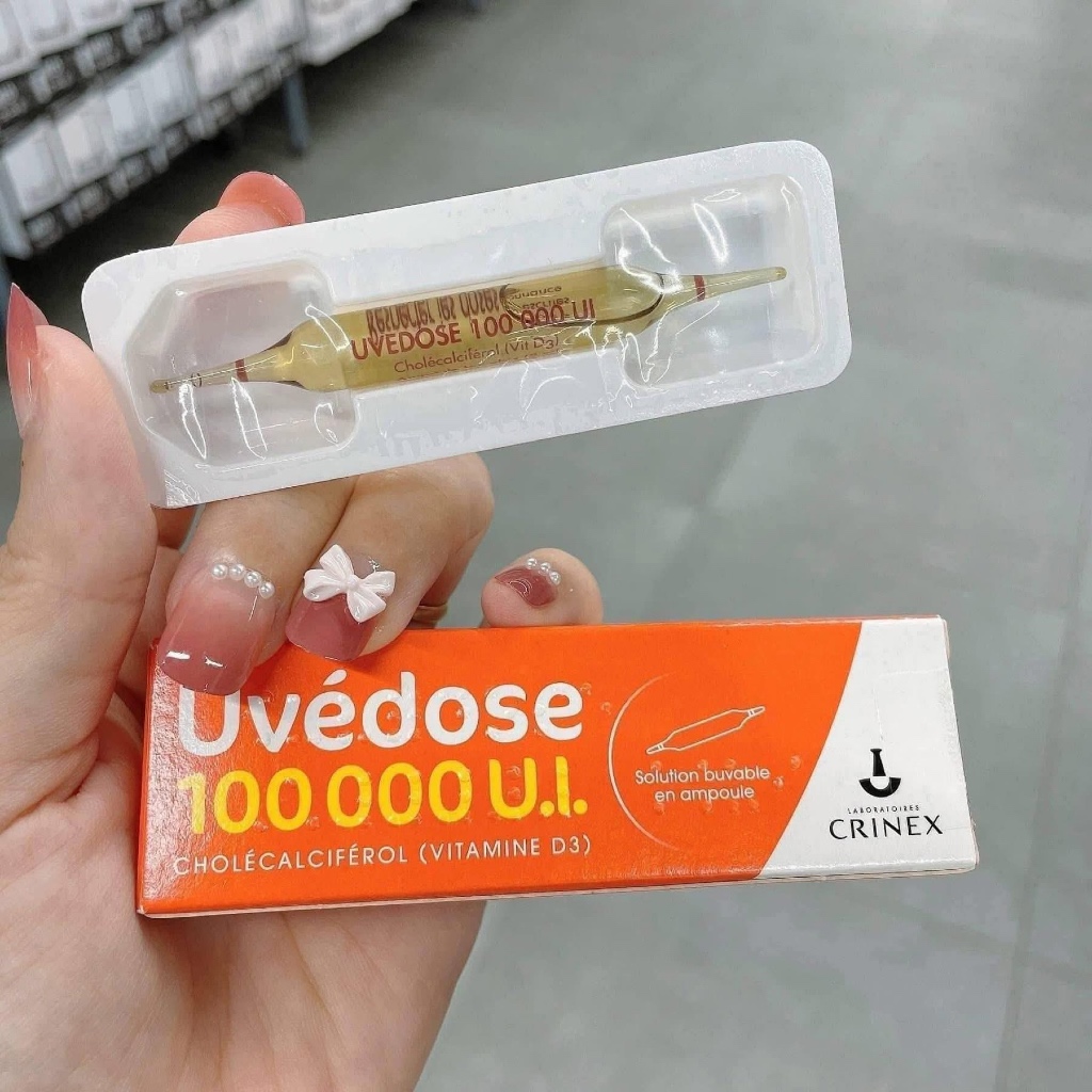 Vitamin d3 liều cao uvedose cho bé 18 tháng