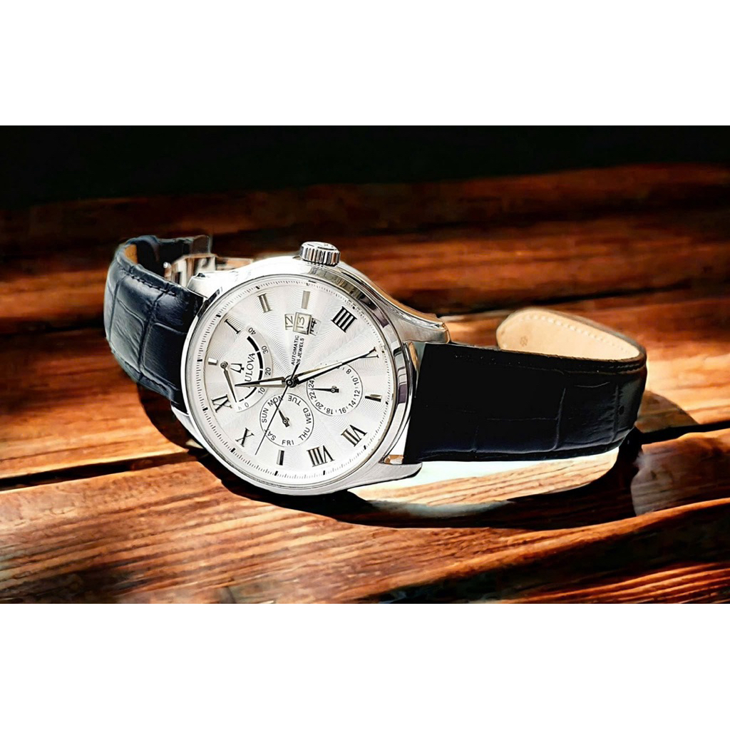 [Chính Hãng 100%] ĐỒNG HỒ BULOVA AUTOMATIC 96C141 NAM.  Máy Automatic, Kính Sapphire. Siz 43MM Fullb