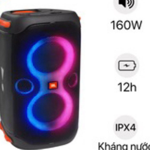 JBL PartyBox 110 – Loa Bluetooth Công Suất Lớn Biến Mọi Không Gian Thành Sân Khấu Âm Nhạc