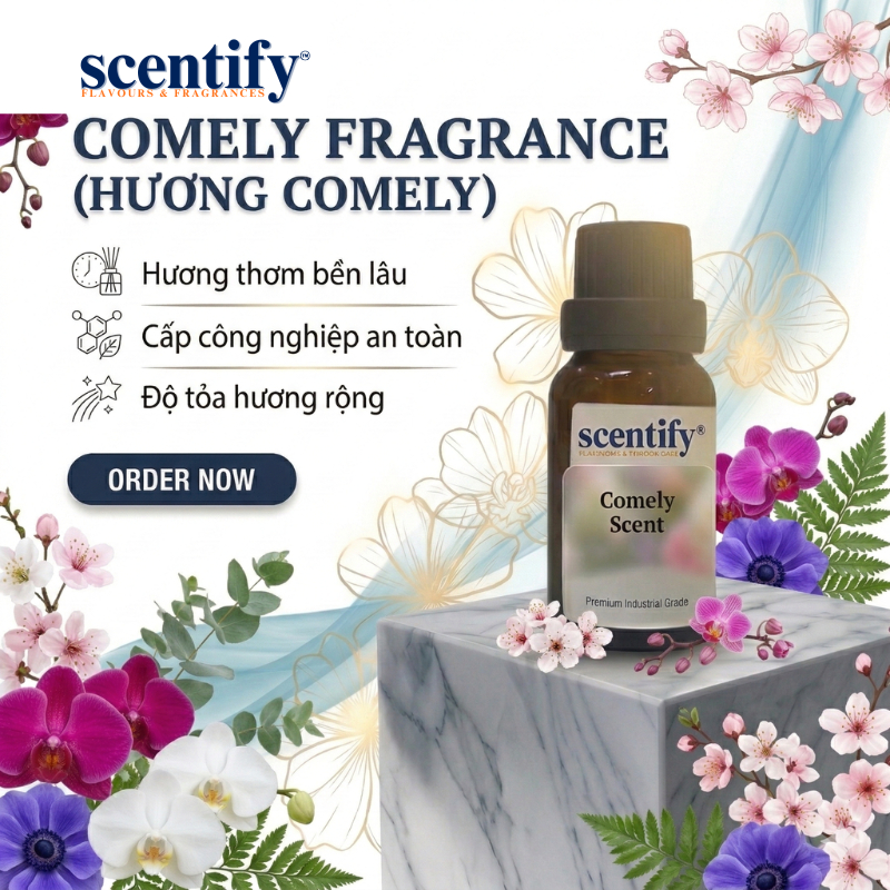 Tinh dầu Comely 09115ml – Hương liệu tạo mùi cho nến thơm, xà phòng, túi thơm