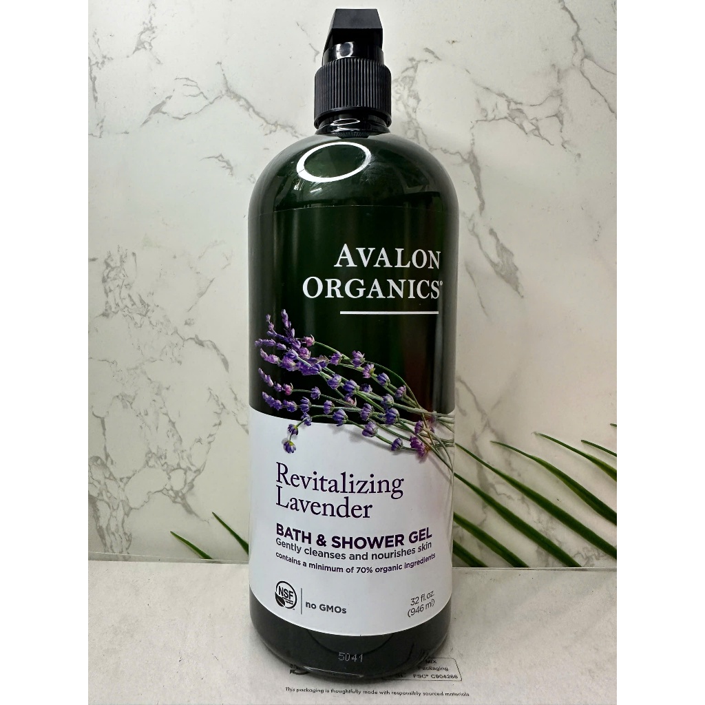 Sữa tắm Avalon Organics, hương hoa oải hương tươi mát