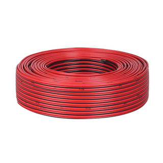 Cuộn 100M 200M dây điện đôi lõi đồng 0.3mm dùng để đi dây led chống cháy tiết kiệm điện