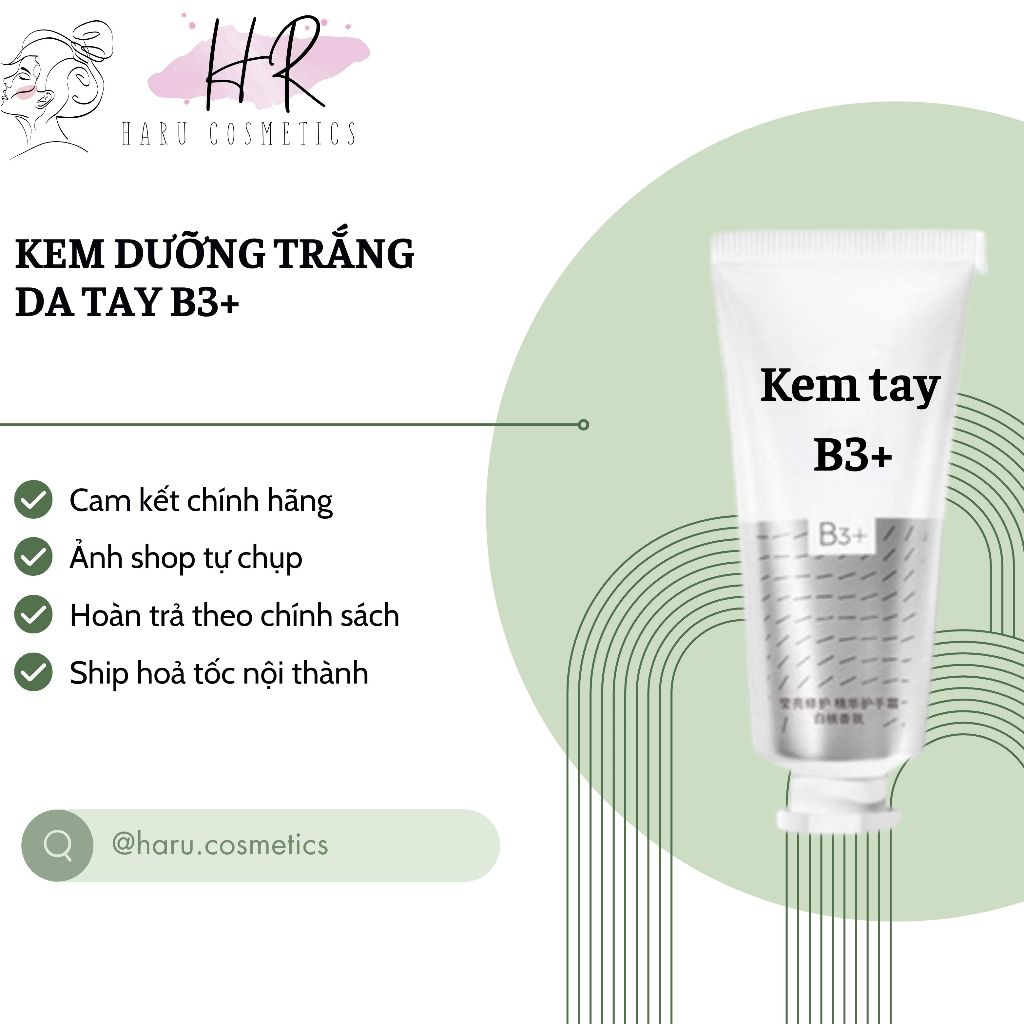 Kem dưỡng da tay B3+
