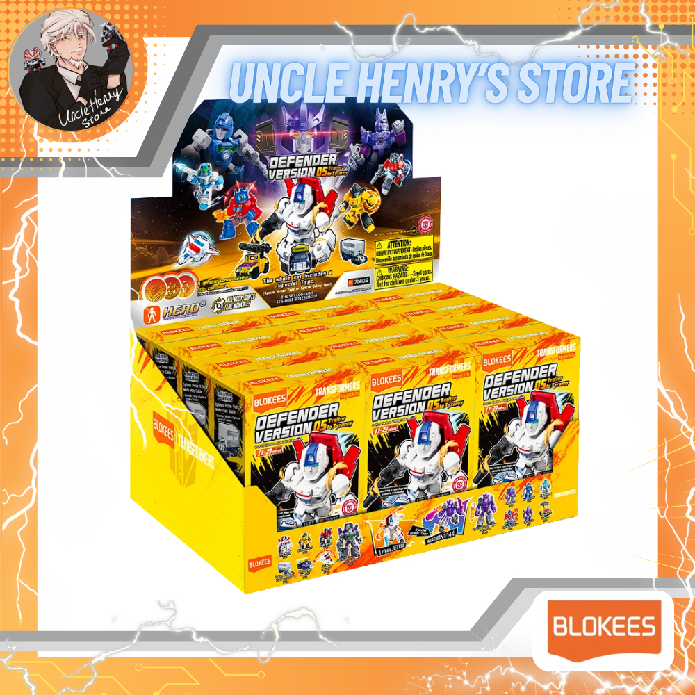 Blokees Figures-Transformers Defender Version 05 Traitor to Tyranny