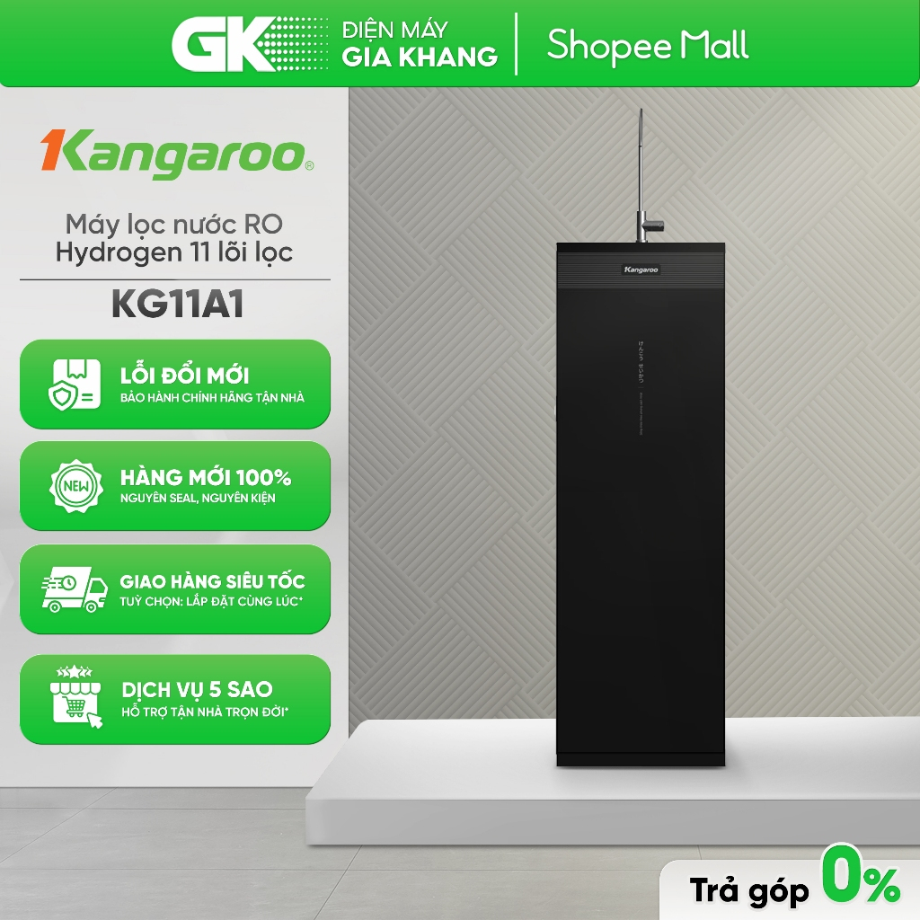 KG11A1 | KG116I - Máy Lọc Nước RO Kangaroo 1 Vòi Nước [Freeship HCM]