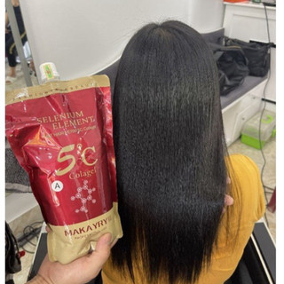 UỐN ÉP  DUỖI  COLAGEN 5C CHUẨN CTY ( hàng ép uốn duỗi bóng mềm mượt căng lọn sóng uốn )