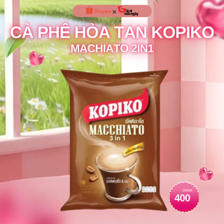 Cà phê hòa tan Kopiko Macchiato Bịch 400g