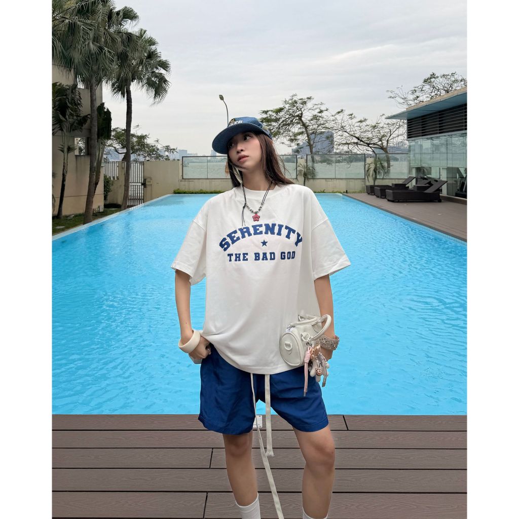 [NEW ARRIVALS 2026] Set Bộ The Bad God DEVISION Chất Cotton Họa Tiết Serenity Form Boxy | BigBuy360 - bigbuy360.vn
