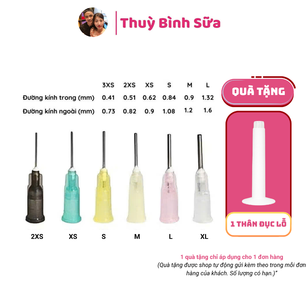 Dụng cụ đục lỗ núm ty, kích to núm ty giúp sữa chảy thuận lợi hơn