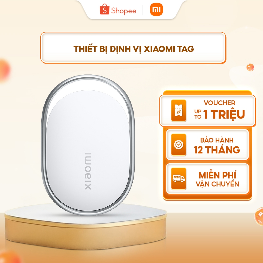 Thiết bị định vị Xiaomi Tag - Bluetooth 5.4/NFC, IP67 - Thời lượng pin hơn một năm