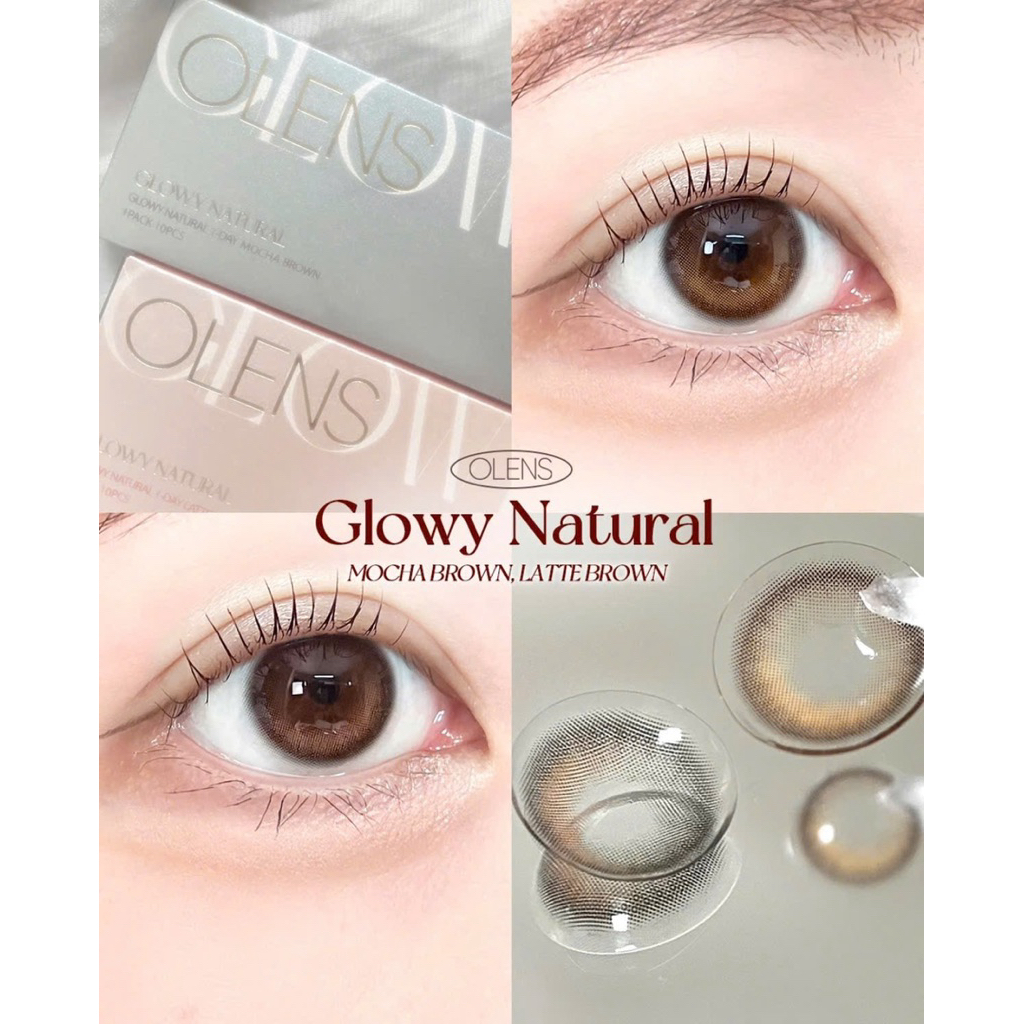 [OLENS] GLOWY NATURAL 1 NGÀY - 1 CẶP