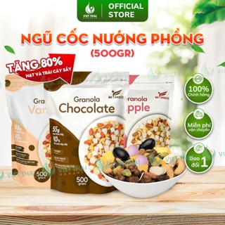 Ngũ Cốc Granola Befresco X3 Sữa Chua Sấy - Tăng 11 Loại Hạt 500g Việt Thái Organic