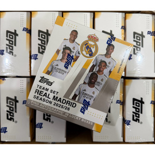 Hộp thẻ bóng đá Topps Real Madrid Team Set 2025/26
