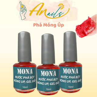 Phá Bột, Phá Móng Úp, Phá Đắp Gel Mona - dung tích 16ml Phá 3in1