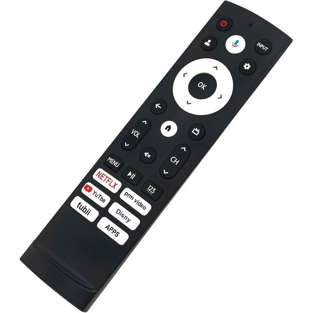 Điều khiển từ xa bằng giọng nói cho Hisense Mini-LED ULED 4K UHD Google Smart TV U7 U8 Series 55U8K 