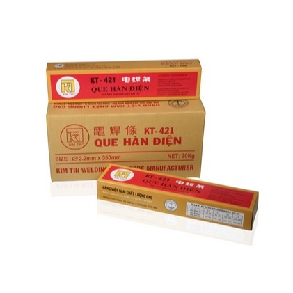 Que hàn sắt Kim Tín KT421 2.5 2.5kg/hộp