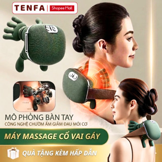[THẺ TRÚNG THƯỞNG] Máy Massage Cổ Vai Gáy Mô Phỏng Bàn Tay Kết Hợp Chườm Ấm Metis, Combo Mát Xa Trị Liệu Giảm Đau Mỏi Cơ