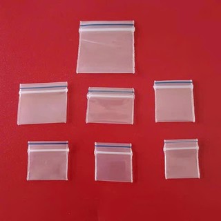 Gói 100c túi zip mini đựng trang sức, linh kiện nhỏ gọn, dày dặn winmart