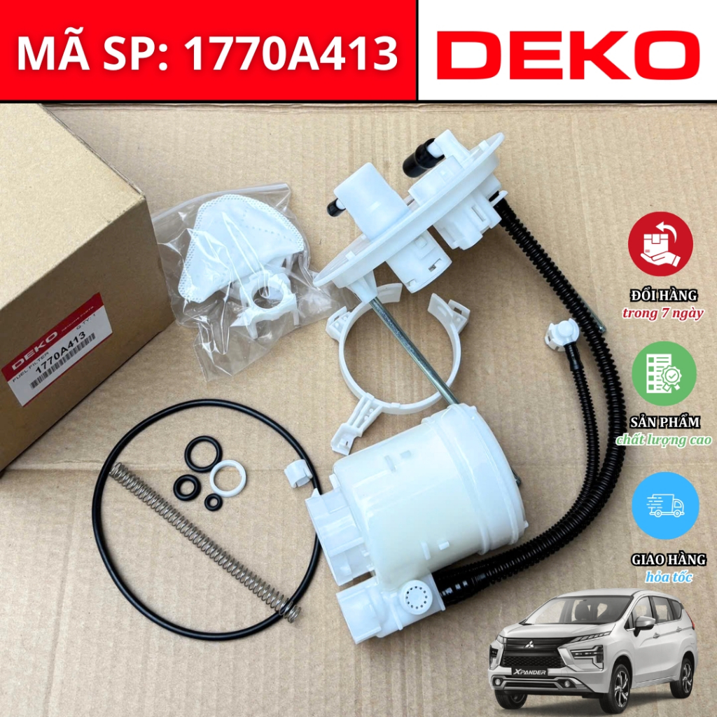 Cụm lọc xăng, Lọc nhiên liệu xe Mitsubishi Xpander và Xpander Cross | Hiệu DEKO - 1770A413