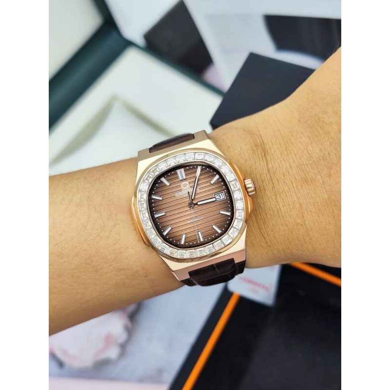 [ CHÍNH HÃNG 100% ] 8108G-VH-DD-D – Đồng hồ nam Carnival Nautilus Automatic 8108G