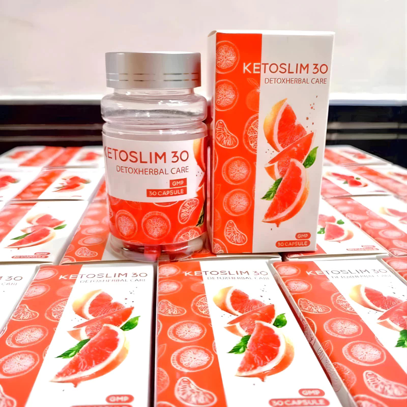 Viên uống giảm cân giảm béo Keto Bưởi – Đốt mỡ, giảm cân nhanh, hỗ trợ detox cơ thể hộp 30 viên