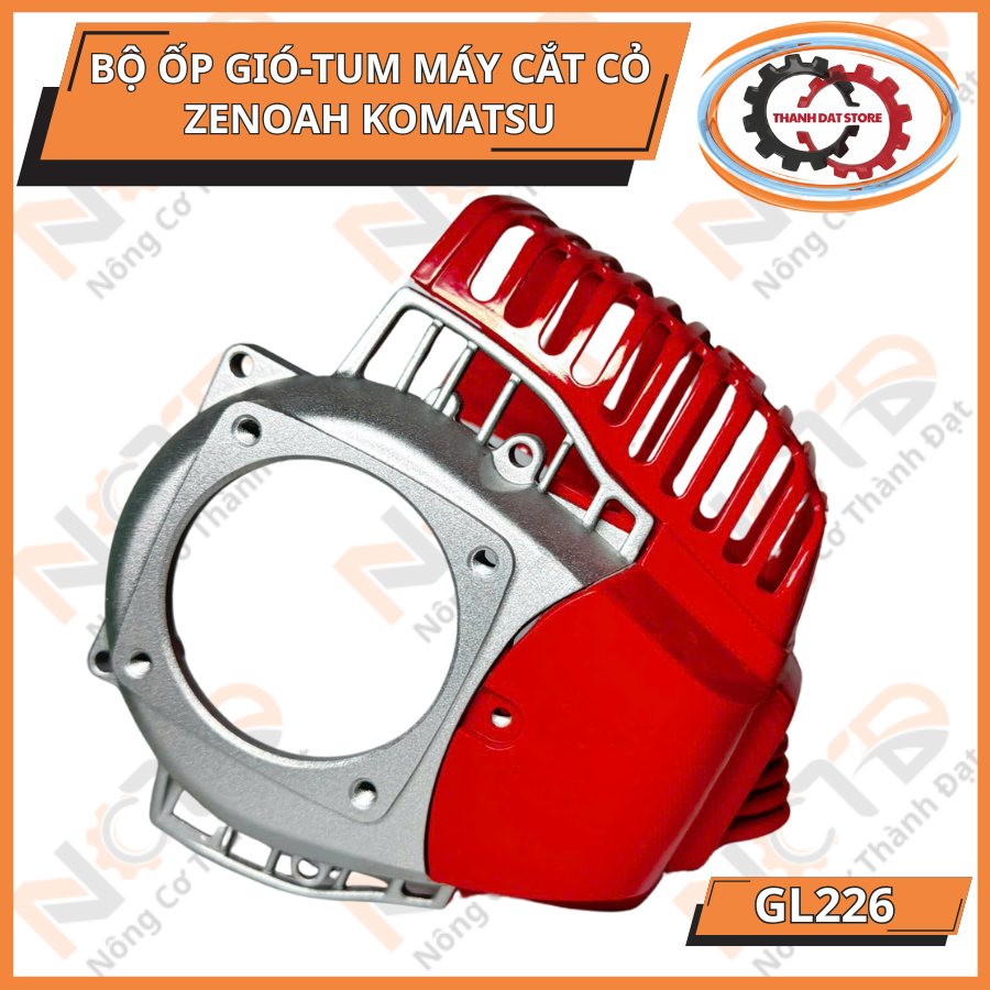 Bộ ốp Gió - Tum Máy Cắt Cỏ ZENOAH KOMATSU GL226