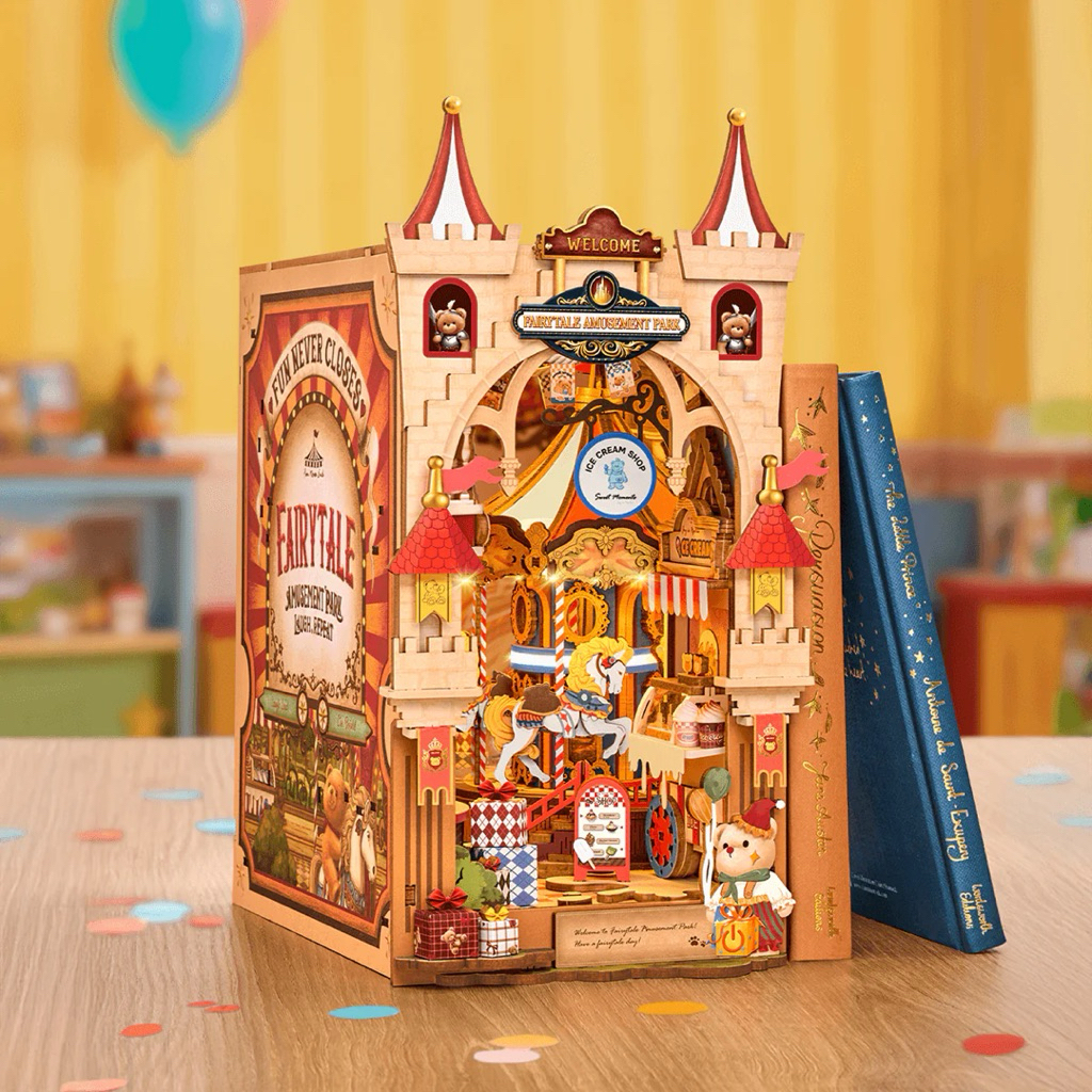 Rolife Fairytable Amusement Park - Mô Hình Lắp Ráp Gỗ 3D