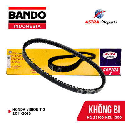 Dây curoa không bi Bando Astra Indonesia cho xe Honda Vision (2011-2013) mã H2-23100-KZL-1200