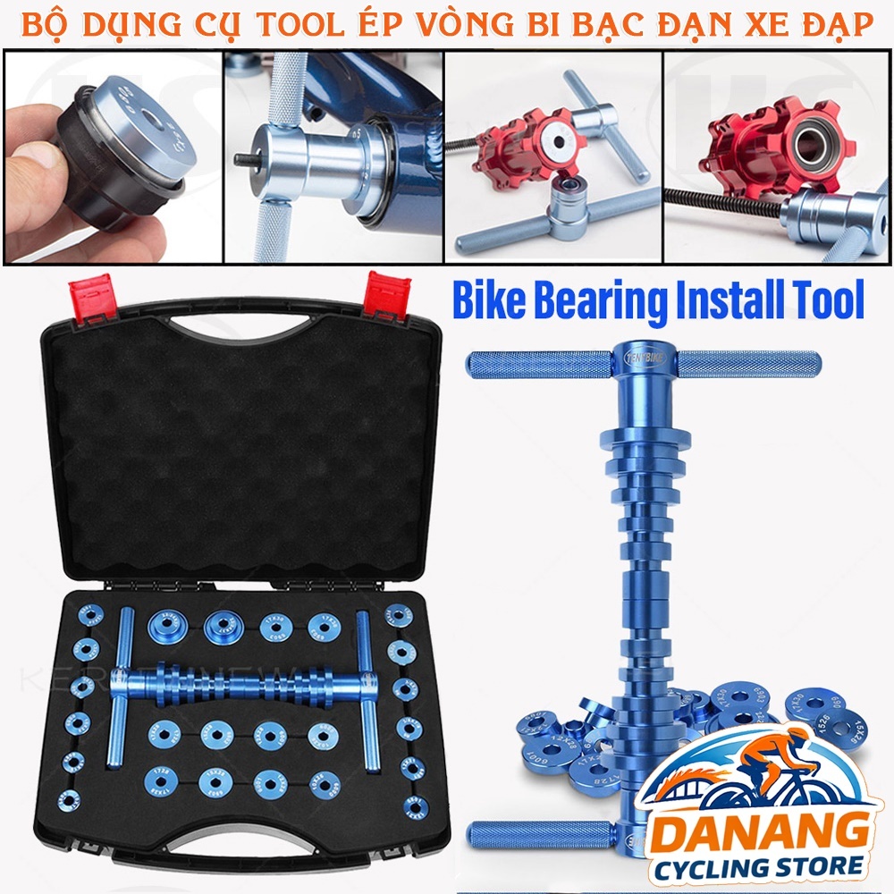 Bộ Dụng Cụ Tool Ép Vòng Bi Bạc Đạn Xe Đạp RRSKIT / TENYBIKE – Ép BB Bottom Bracket, Moay Ơ Hub