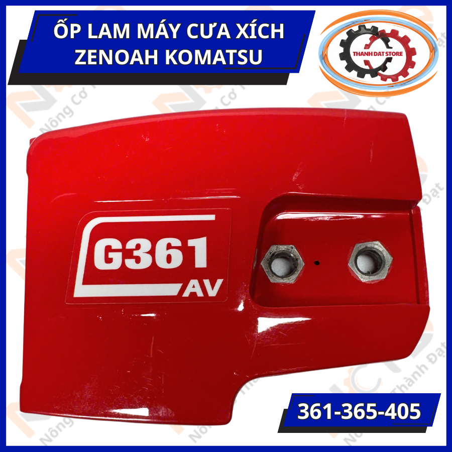 ốp Lam Máy Cưa Xích ZENOAH KOMATSU 361-365-405