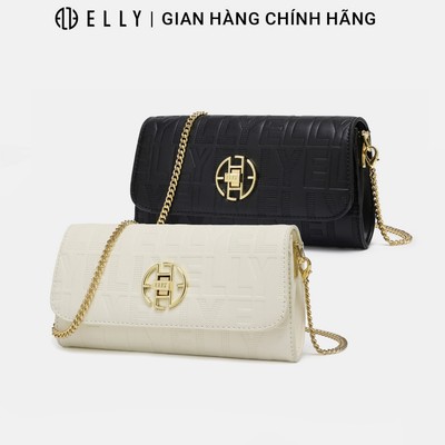 Clutch nữ ELLY ECH71 ví cầm tay da tổng hợp cao cấp đeo chéo đeo vai thời trang