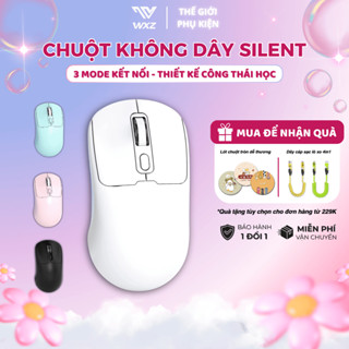 Chuột Không Dây GPW 2 Mode Bluetooth & Wireless 2.4G, Sạc Type-C, Công Thái Học, Chuột Gaming Nhẹ
