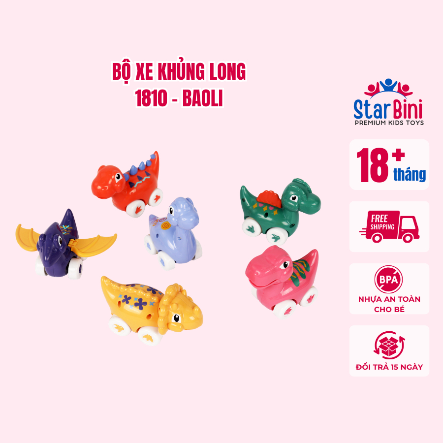 Bộ Xe Khủng Long BAOLI